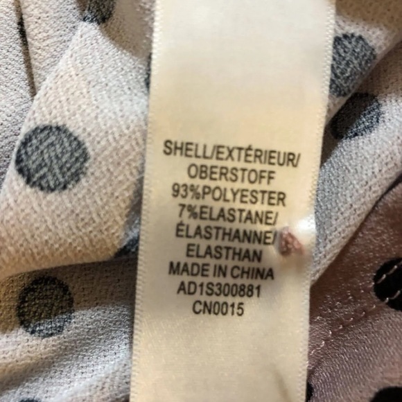 Adrianna Pappell polka dot top. - Picture 6 of 6